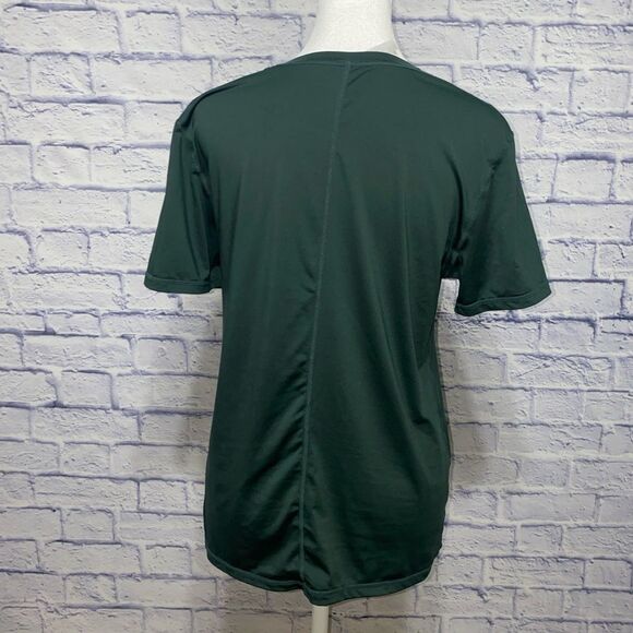 Fabletics Women's Pheonix Lite Short-Sleeve T-Shirt Hunter Green  Size M - Picture 4 of 12